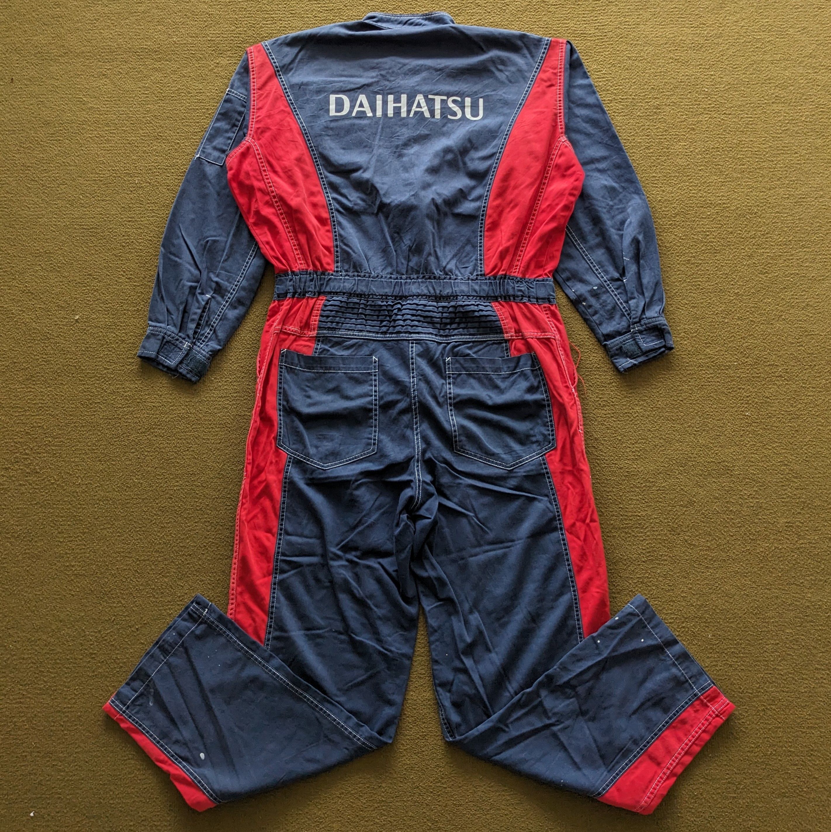 Vintage Vintage DAIHATSU Japanese Racing Coverall Workwear Jacket Size US M / EU 48-50 / 2 - 1 Thumbnail