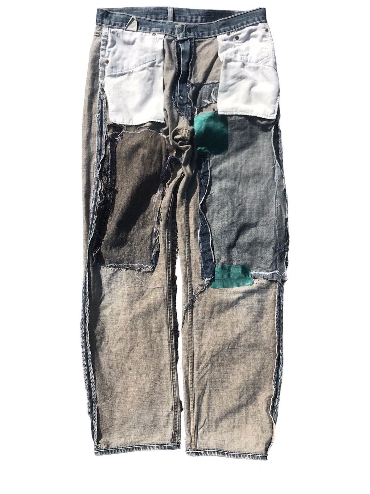 Levi's Thrashed Levi’s 503 Reworked Jeans Size US 32 / EU 48 - 13 Thumbnail