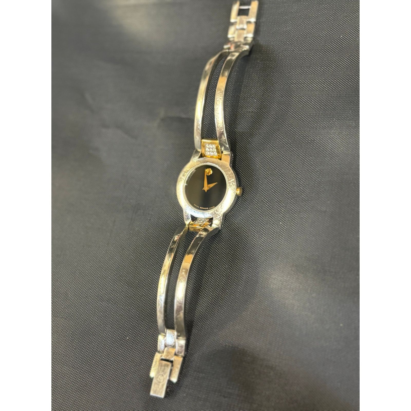 Movado Movado Amorosa 81 E4 1842 2- Tone Women’s Watch! Size ONE SIZE - 4 Thumbnail