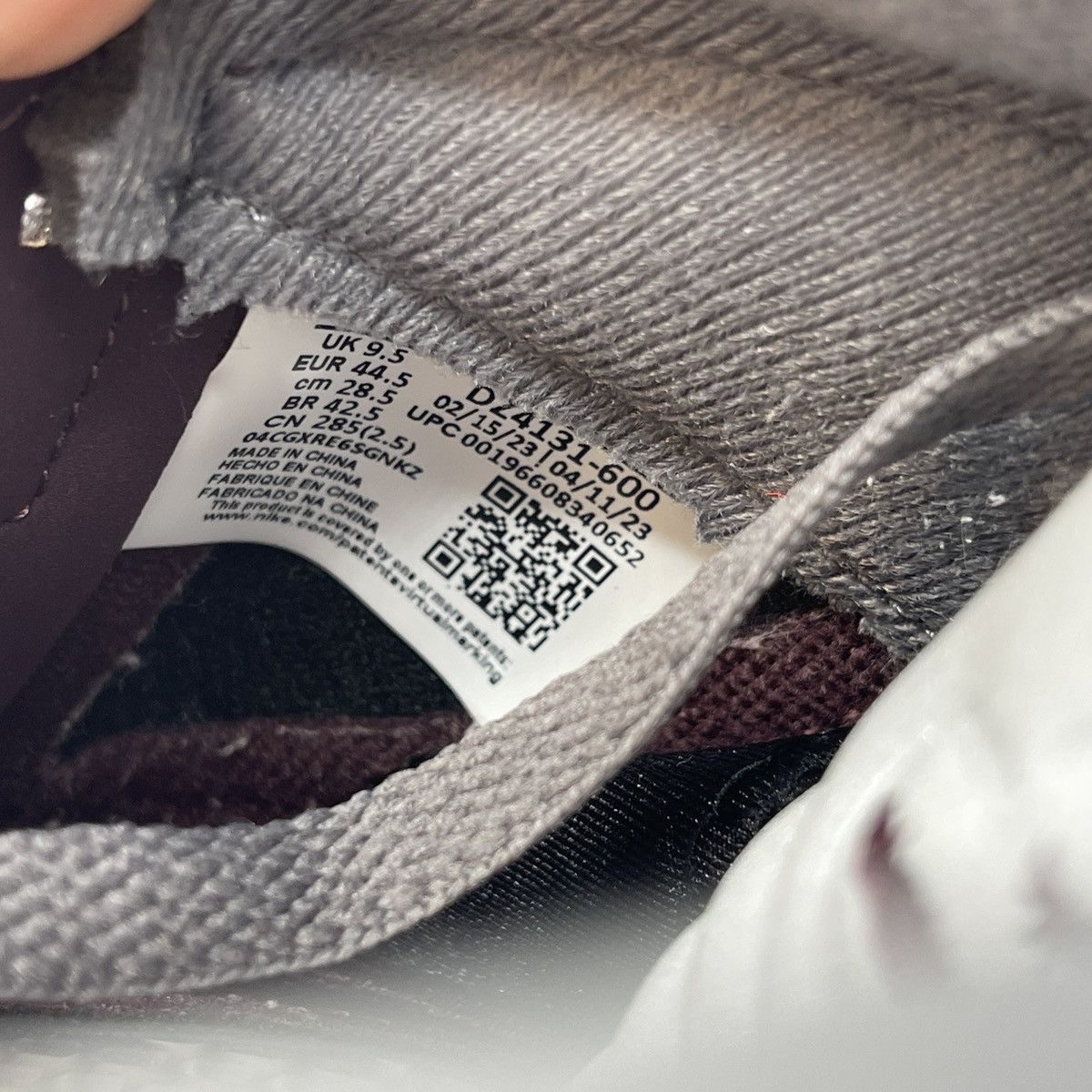 Jordan Brand Air Jordan 5 burgundy Size US 10.5 / EU 43-44 - 8 Thumbnail