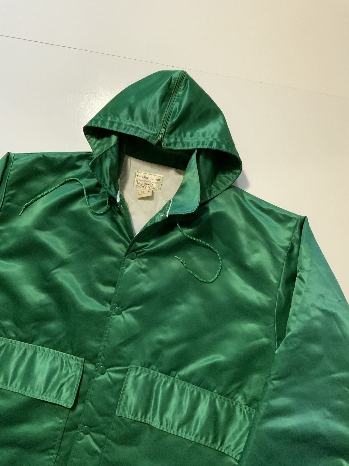 Vintage Vintage 60s WM Lane Sporting Goods Powers MFG Satin Jacket Size US L / EU 52-54 / 3 - 5 Thumbnail