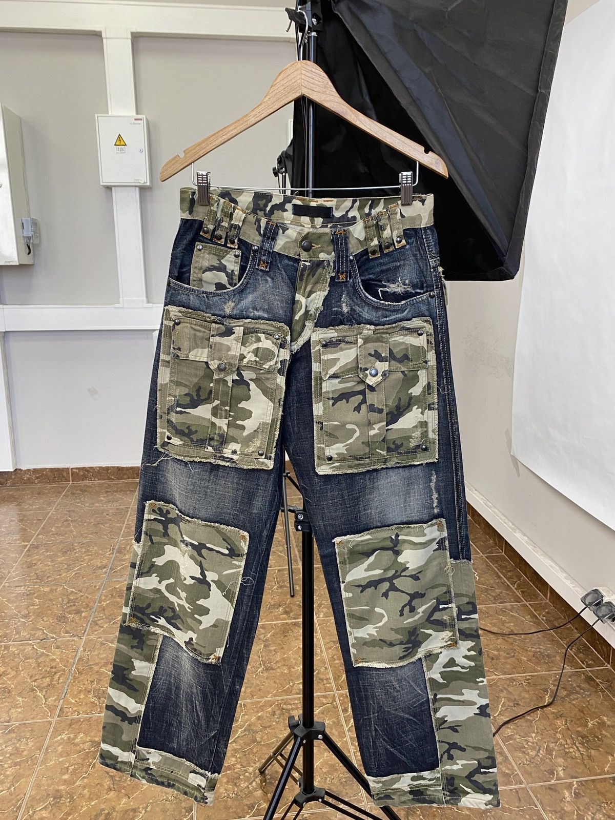 Absolut Joy 🇯🇵 Vintage 90s Absolut Joy Japanese Pants Y2K kapital Rare Size US 32 / EU 48 - 1 Thumbnail