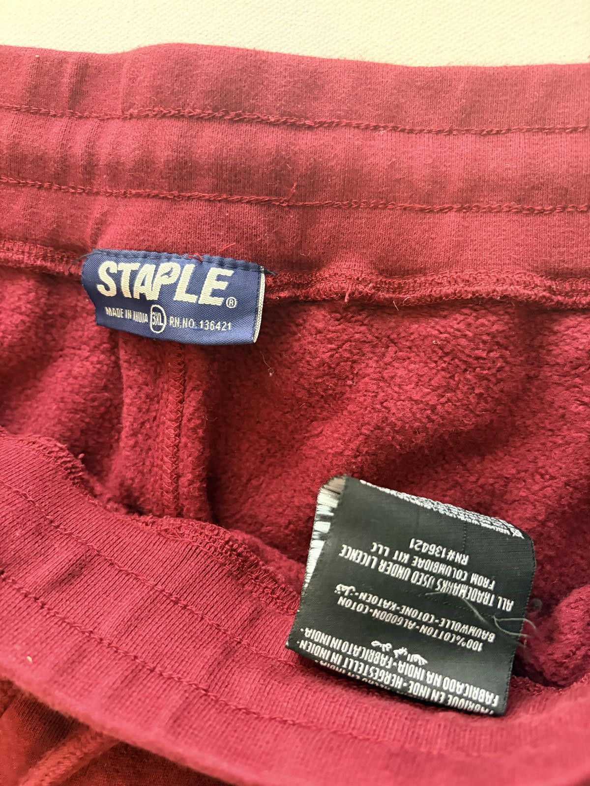 Staple Staple Pigeon Men's Sweatpants/Joggers (Size 3XL) Size US 44 / EU 60 - 2 Thumbnail