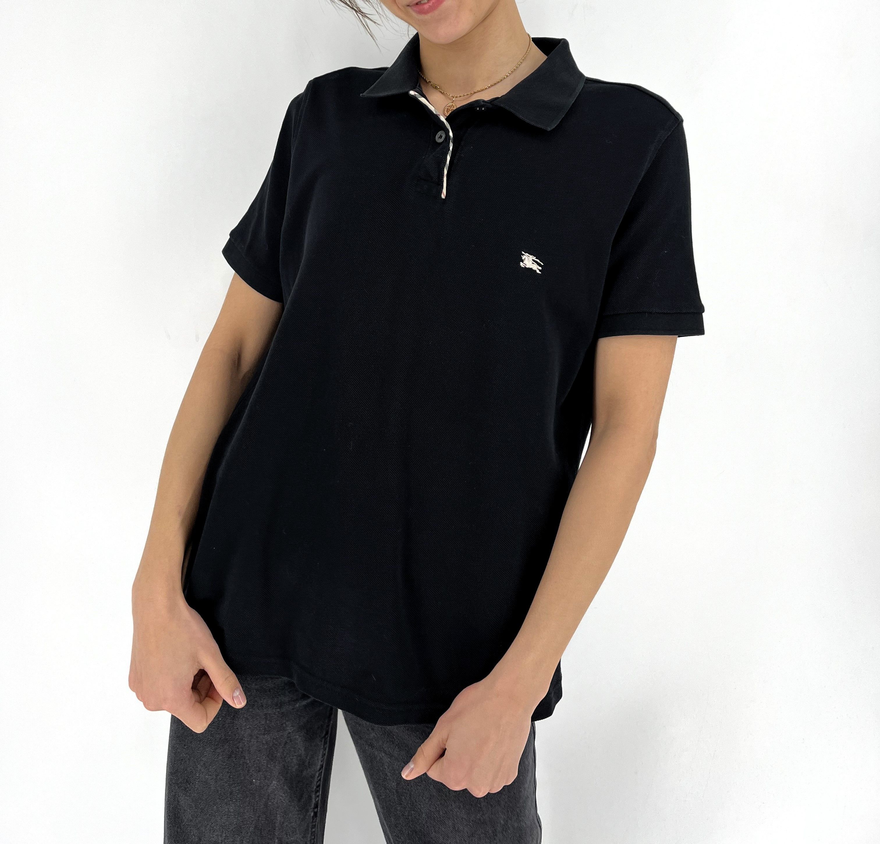 Burberry Vintage Y2K Burberry Luxury Polo T-shirt Streetwear Size XL / US 12-14 / IT 48-50 - 2 Thumbnail