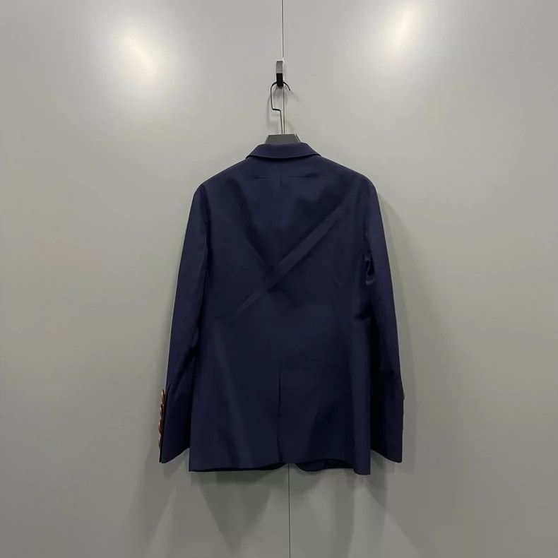 Givenchy Givenchy Size50 Navy Blue Suit Size US M / EU 48-50 / 2 - 2 Thumbnail