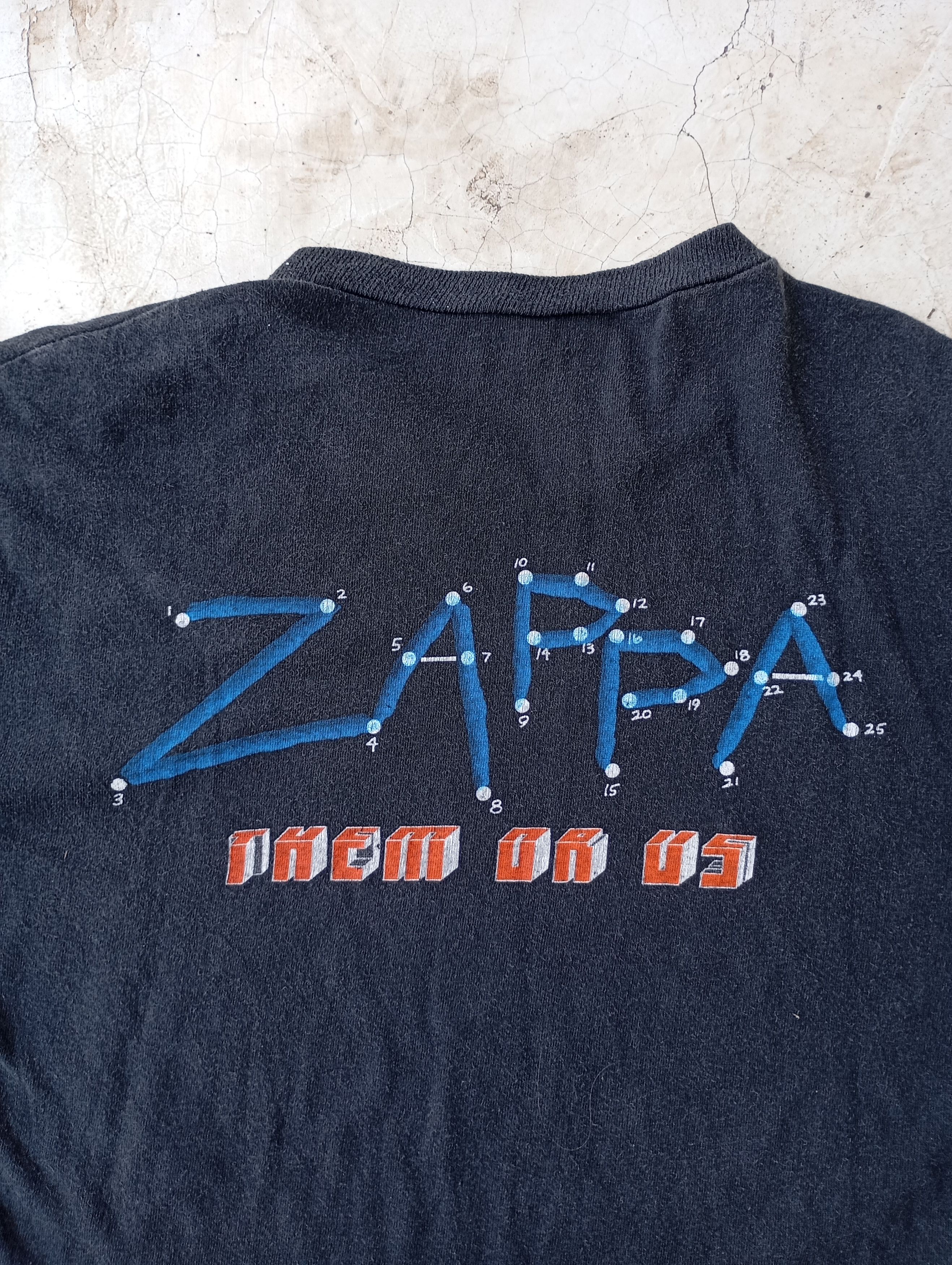Vintage Vintage 1980s Frank Zappa T shirts Size US L / EU 52-54 / 3 - 5 Thumbnail