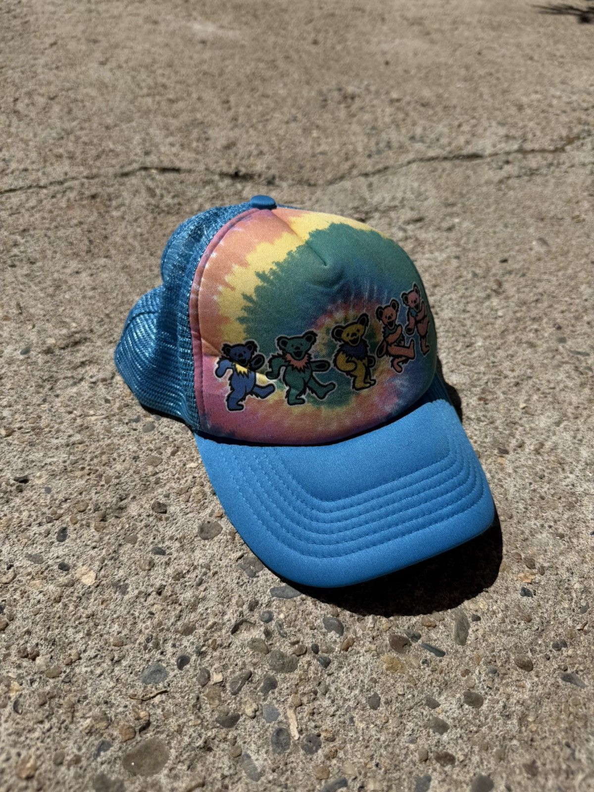Liquid Blue Vintage Liquid Blue Grateful Dead Dancing Bears Trucker Hat Size ONE SIZE - 2 Thumbnail