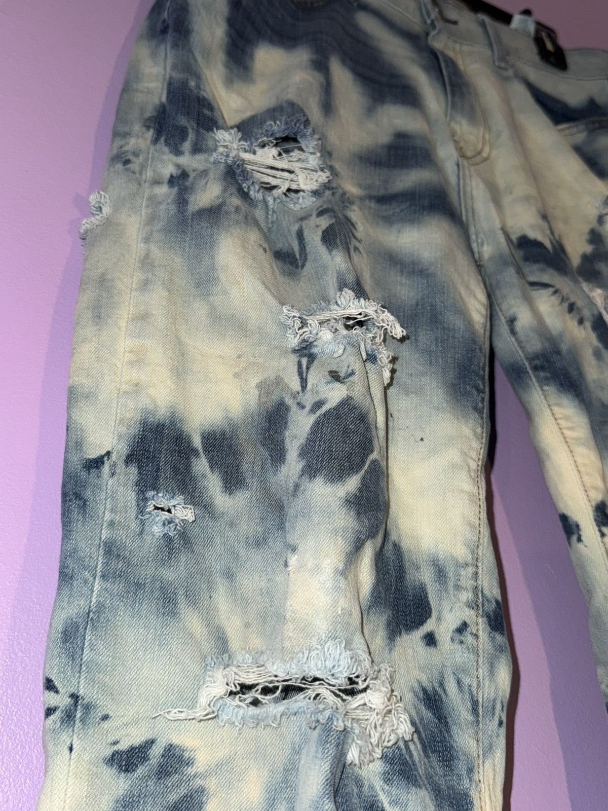 Tommy Hilfiger Custom bleached Tommy Hilfiger denim jeans Size US 32 / EU 48 - 3 Thumbnail