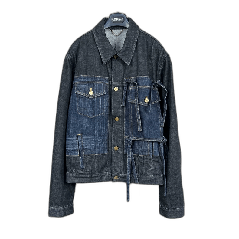 Louis Vuitton Louis Vuitton Denim Jacket with Bow Design-2506 Size US L / EU 52-54 / 3 - 1 Thumbnail