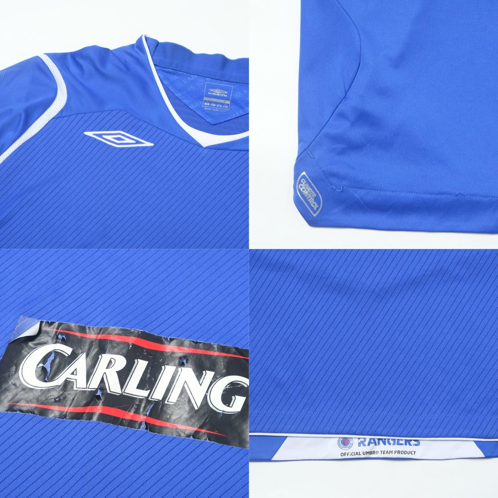 Umbro 2008/09 Rangers Home Shirt Umbro (L) Size US L / EU 52-54 / 3 - 5 Thumbnail