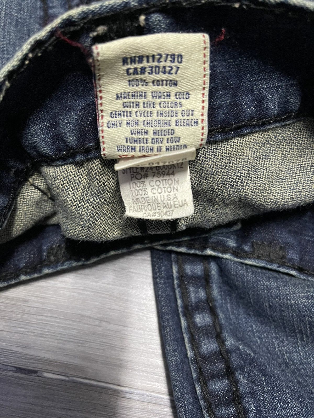 True Religion True Religion Bobby Super Jeans Size US 31 - 16 Thumbnail