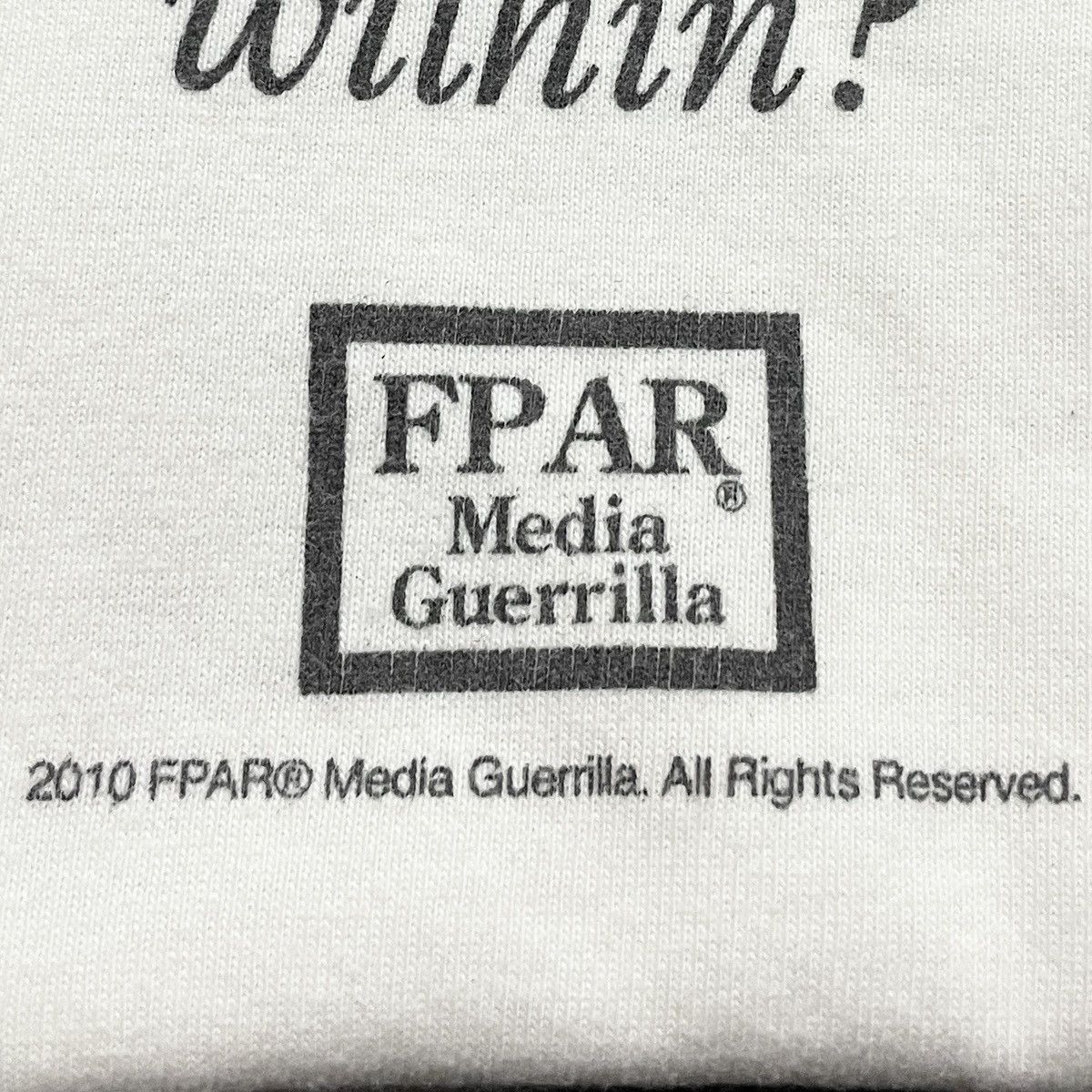 FPAR × Japanese Brand Very Rare Design Japanese Brand FPAR T-shirt 2010s Size US M / EU 48-50 / 2 - 9 Thumbnail