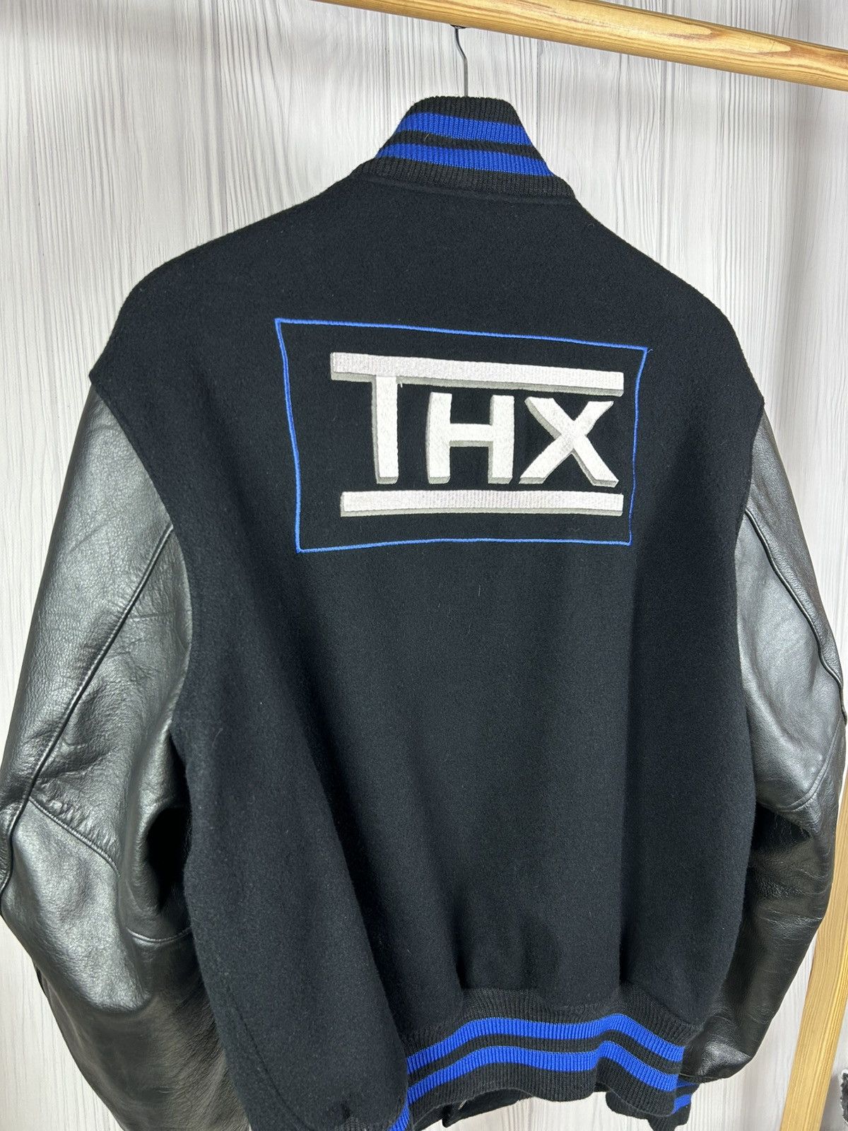 Star Wars Very Rare Lucasfilm Ltd Company THX Letterman Crew Jacket L Size US L / EU 52-54 / 3 - 6 Thumbnail