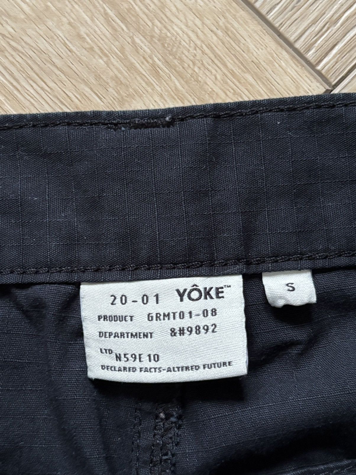 Japanese Brand × YOKE Yoke black cargo Size US 29 - 4 Thumbnail