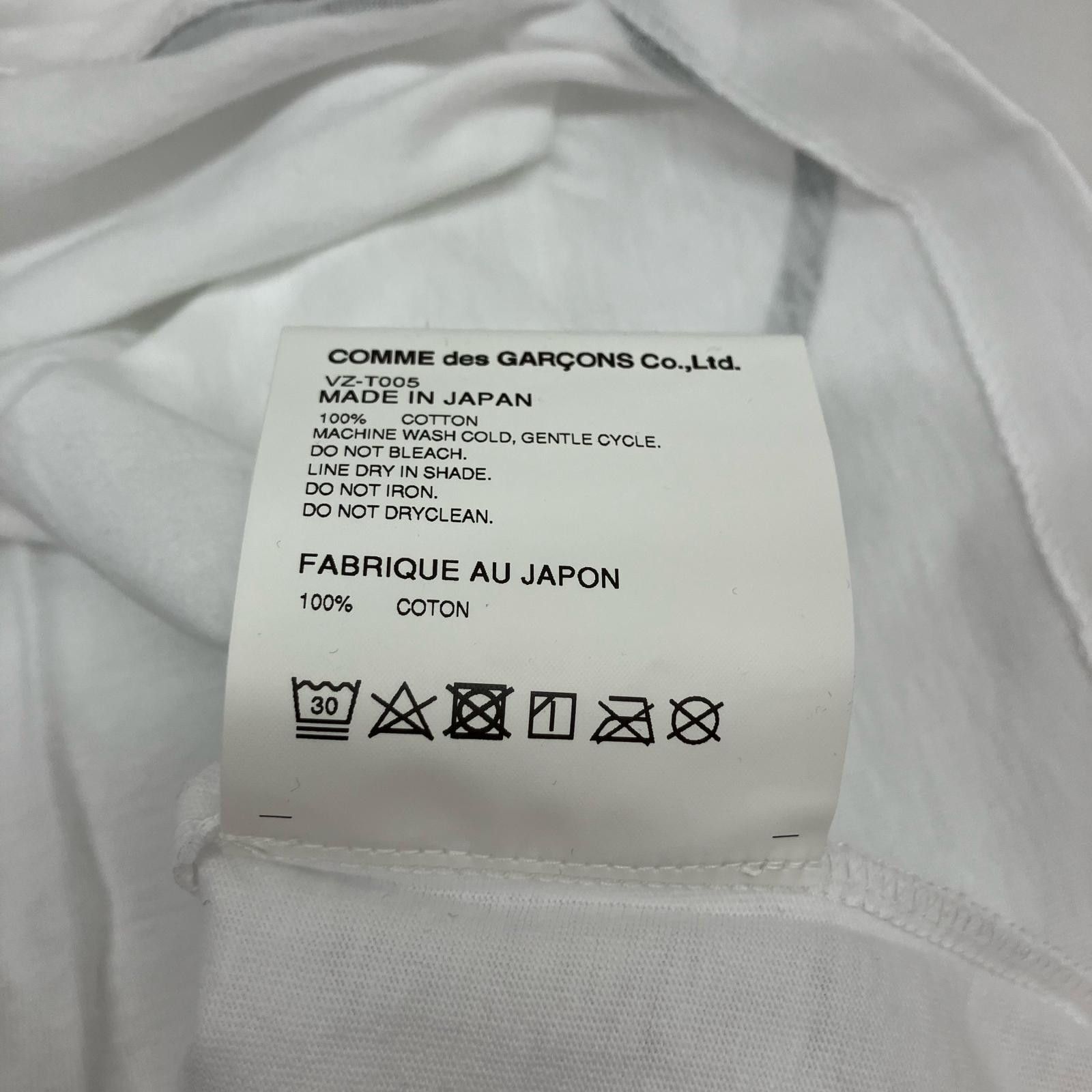 Comme des Garcons T-Shirts short-sleeved cotton logo pirnt crewneck White Size US XL / EU 56 / 4 - 10 Thumbnail
