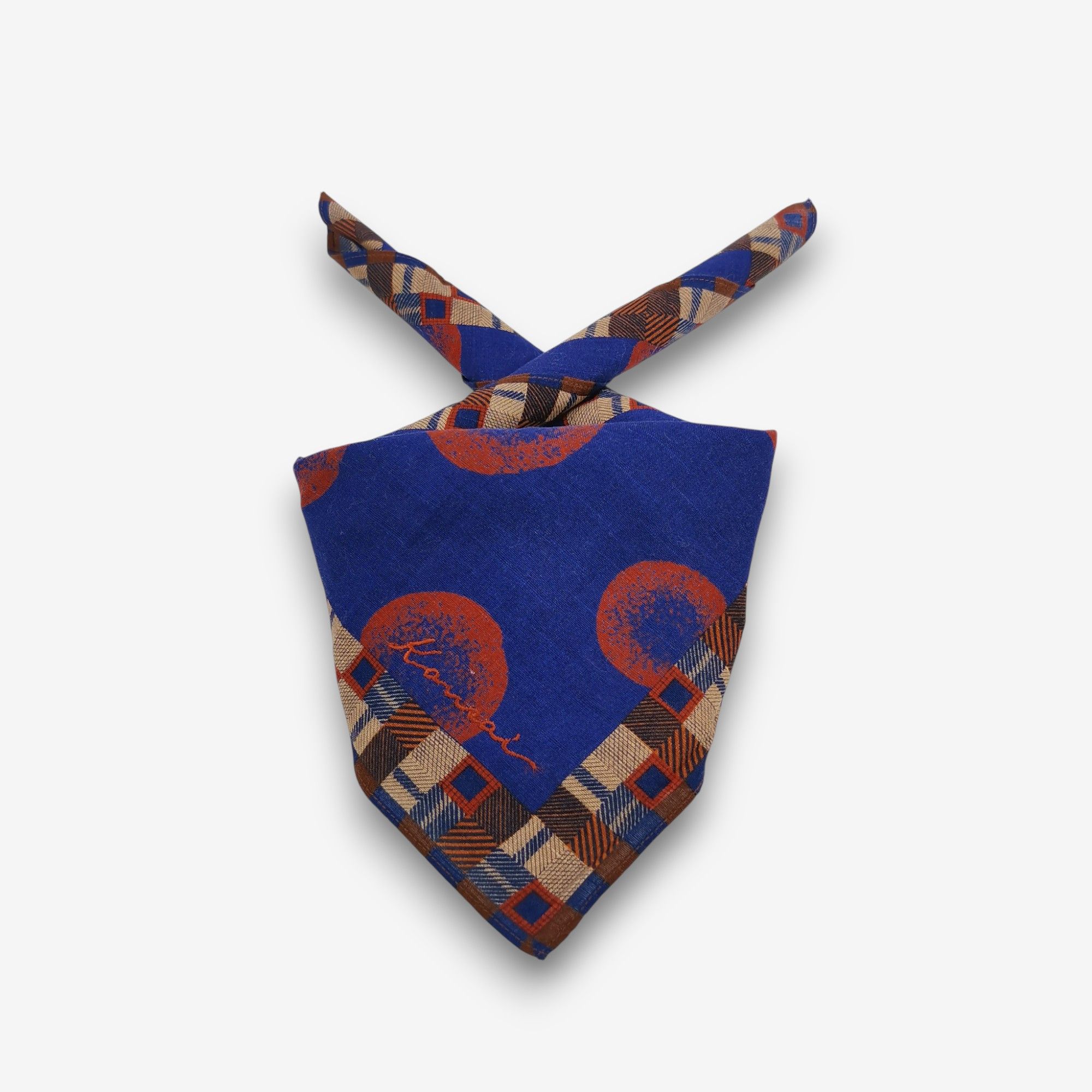 Kansai Yamamoto Vintage Kansai Handkerchief Pocket Square Bandana Size ONE SIZE - 3 Thumbnail