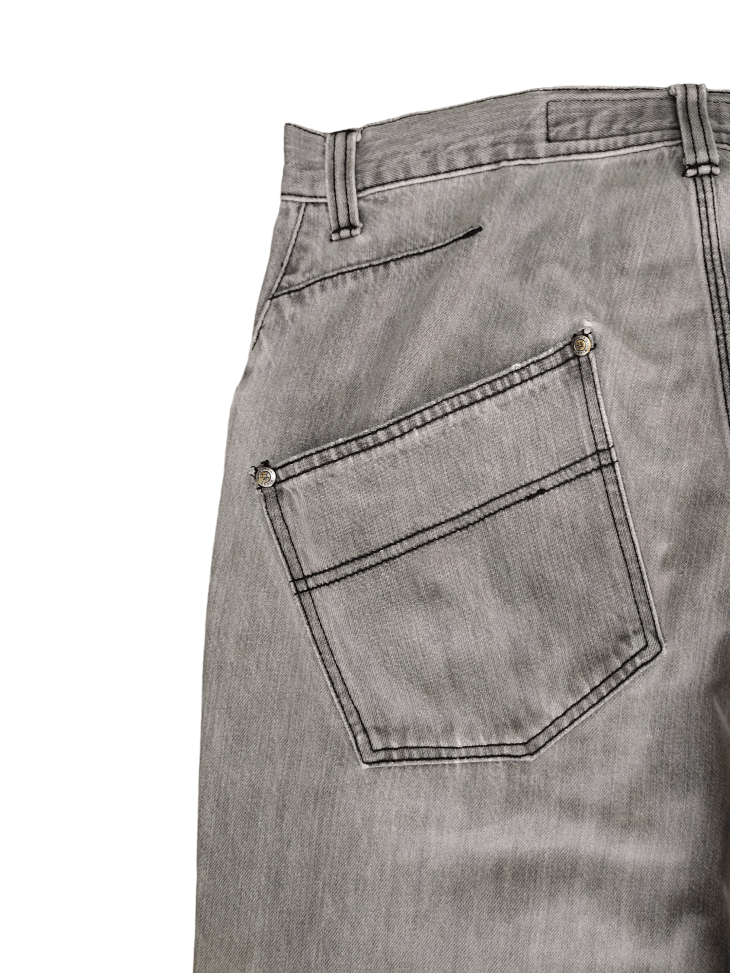 Oakley Vintage Oakley Black Faded Distressed Denim Jeans Ed hardy Size US 32 / EU 48 - 5 Thumbnail