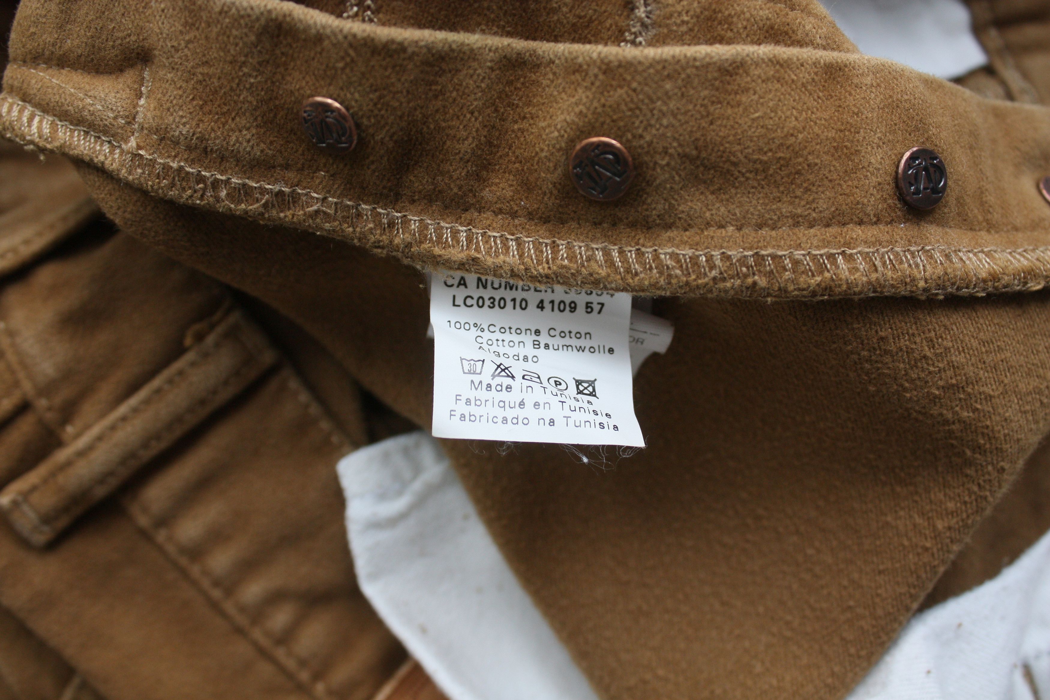 Marlboro Classics Marlboro Classics Mustard Beige Vintage Velvet Pant W34L34 Size US 34 / EU 50 - 9 Thumbnail