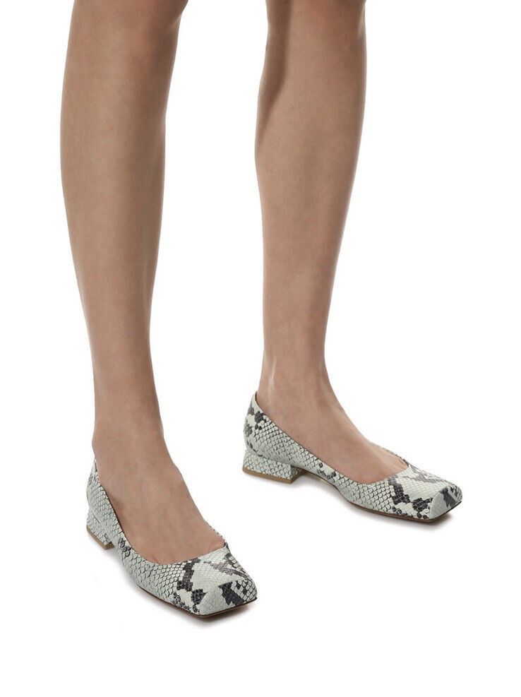 Bottega Veneta BOTTEGA VENETA Tower Flat python lambskin ballet flats 9 39 Size US 9 / IT 39 - 2 Thumbnail