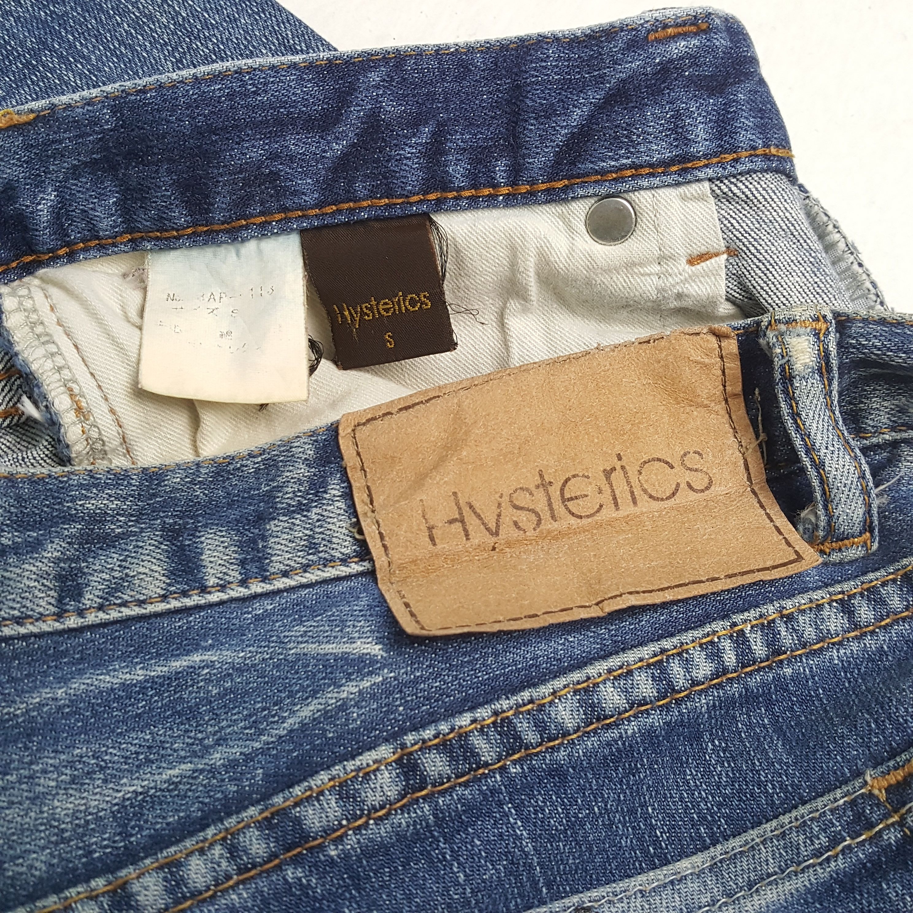 Hysteric Glamour × Japanese Brand × Vintage Vintage HYSTERIC GLAMOUR Japanese Brand Skinny Jeans Size 30" / US 8 / IT 44 - 14 Thumbnail