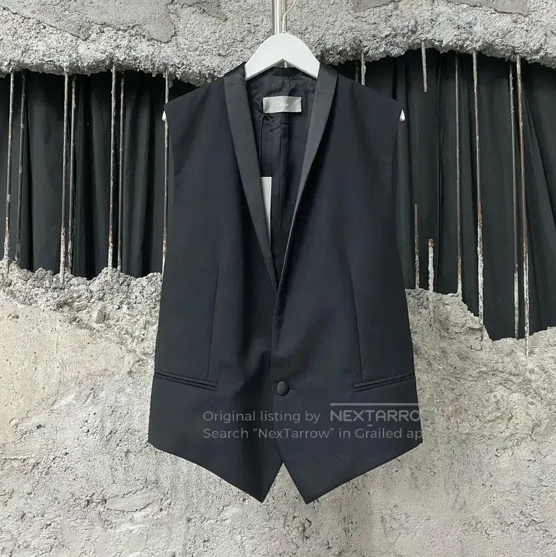 Dior Dior Black Sleeveless Overcoat for Men . Size US M / EU 48-50 / 2 - 1 Thumbnail