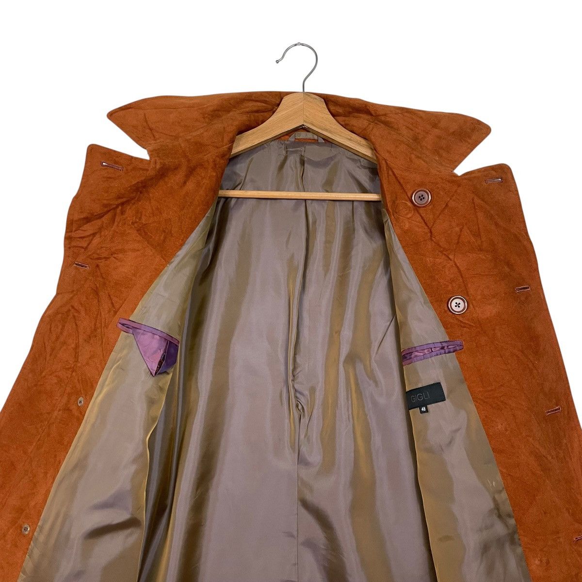 Romeo Gigli Gigli Brown Double Breasted Jacket Size US M / EU 48-50 / 2 - 12 Thumbnail