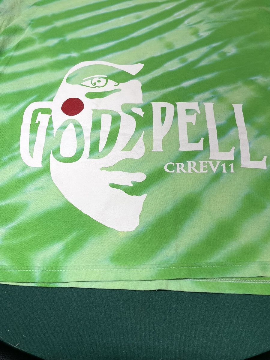 Hanes 2010 Godspell Tie-Dye T-Shirt (XL) – Gildan Heavy Cotton Size US XL / EU 56 / 4 - 2 Thumbnail