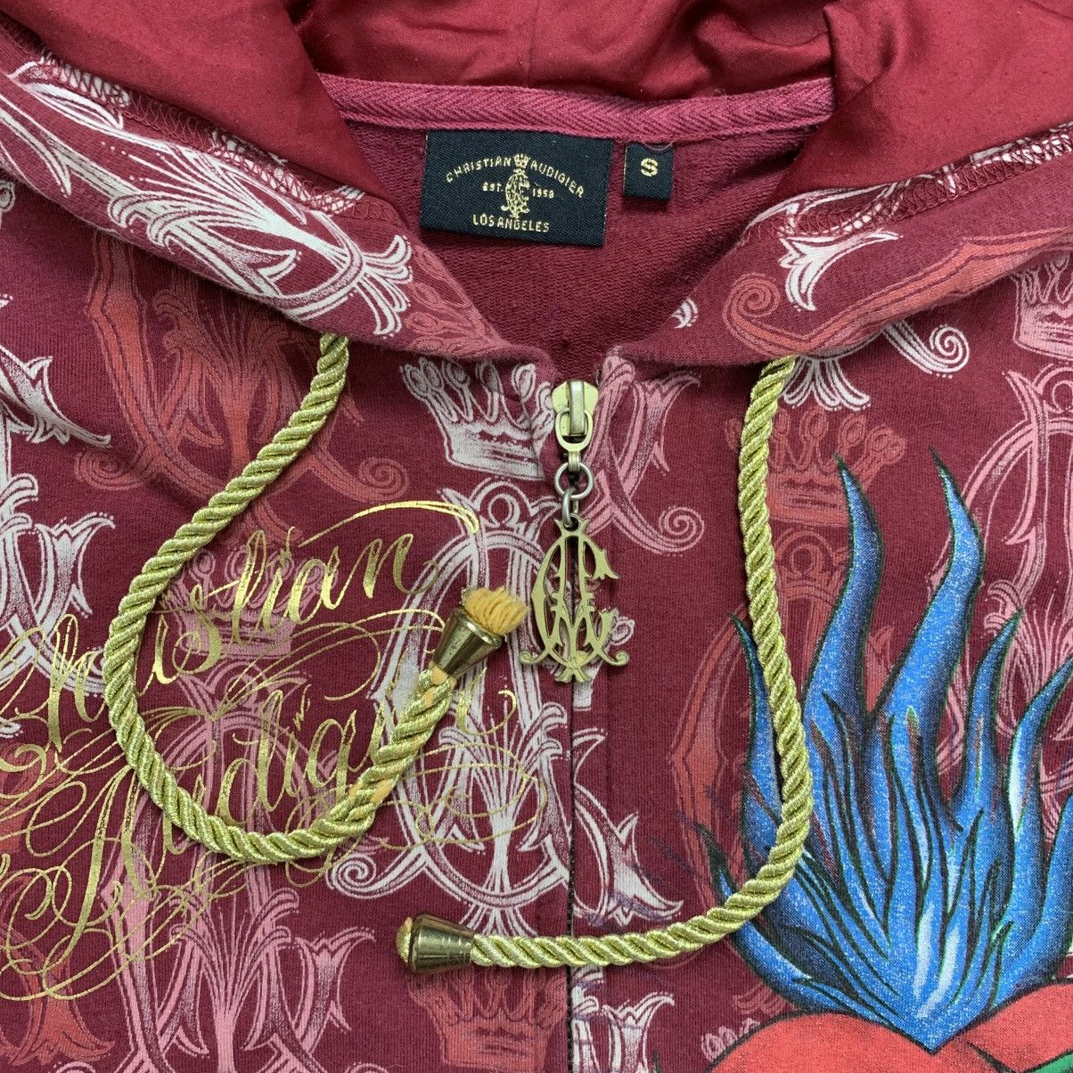 Ed Hardy Christian Audiger All Over Print Zip Hoodie Size S / US 4 / IT 40 - 5 Thumbnail