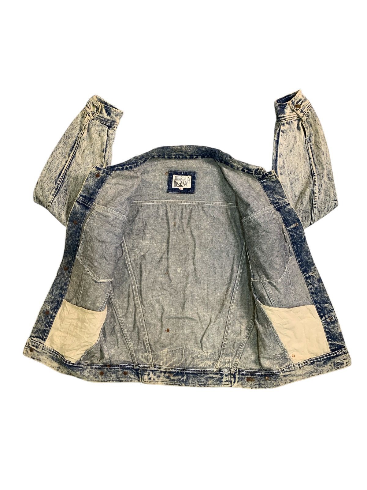 Japanese Brand Rare Design Vintage Star Denim Jackets Size US S / EU 44-46 / 1 - 3 Thumbnail