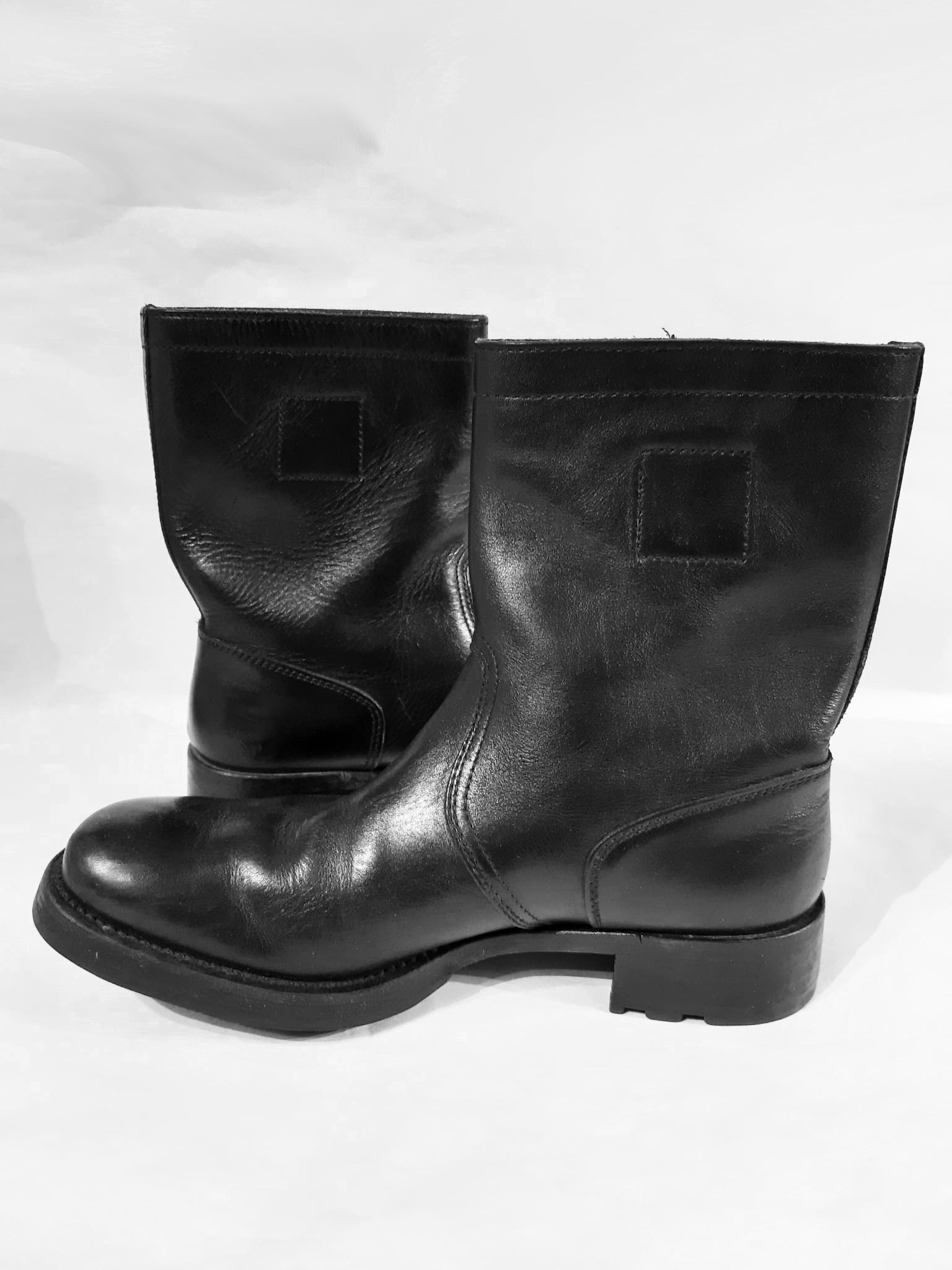 Miu Miu Miu Miu Engineer Peco Boots FW 2001 Size US 8.5 / EU 41-42 - 7 Thumbnail