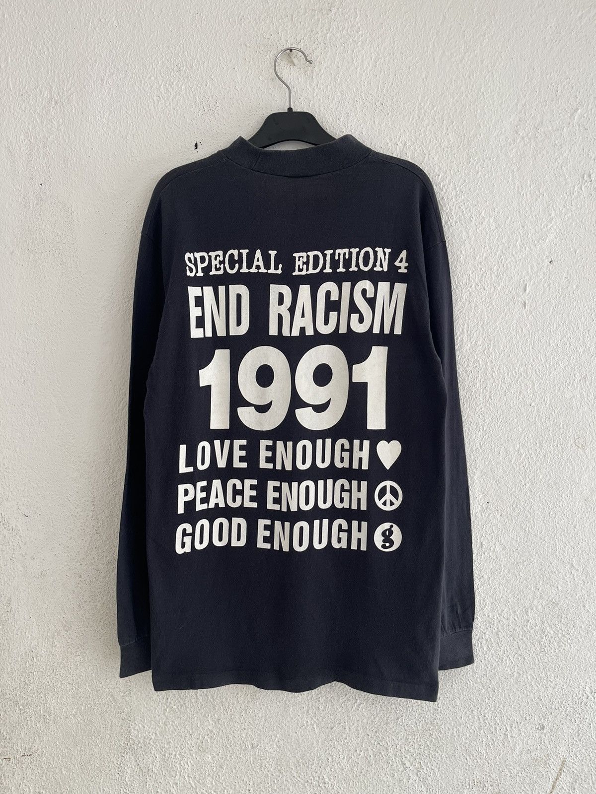 GOODENOUGH Vintage Goodenough Special Edition 4 End Racism Longsleeve Size US L / EU 52-54 / 3 - 1 Thumbnail
