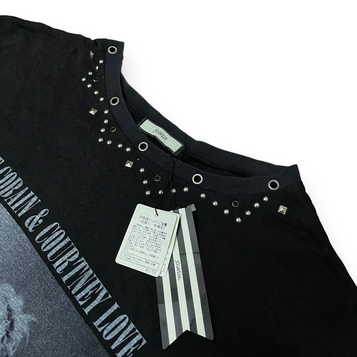 Hysteric Glamour 🇯🇵 BNOS JOUETIE KURT COBAIN COURTNEY LOVE SPIKE TSHIRT Size M / US 6-8 / IT 42-44 - 5 Thumbnail