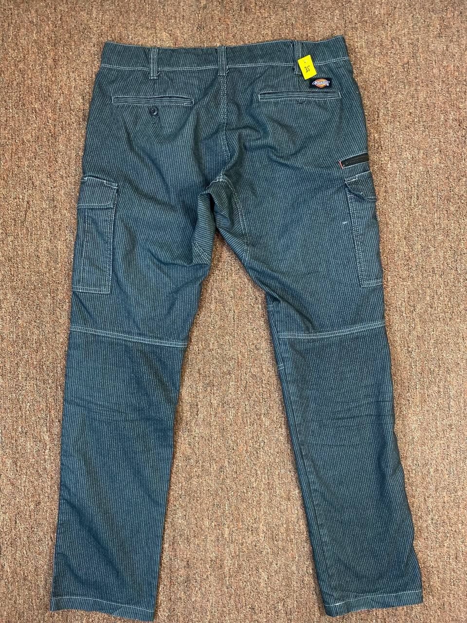 Dickies dickies hickory striped cargo pants distressed Size US 35 - 1 Thumbnail