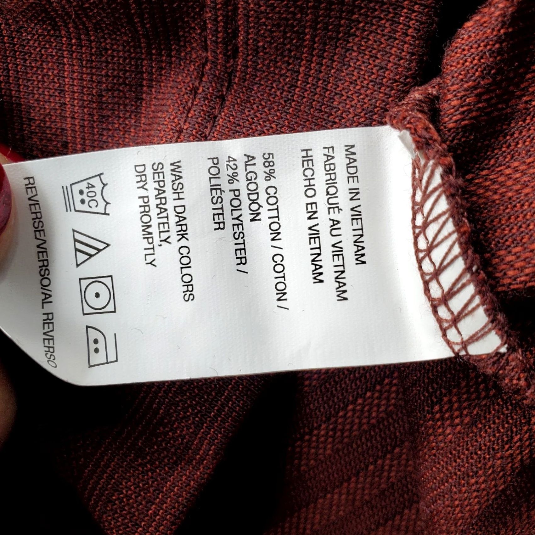 Van Heusen Van Heusen Polo Shirt Mens 3XL Dark Red Short Sleeve Easy Care Polo Size US XXL / EU 58 / 5 - 6 Thumbnail