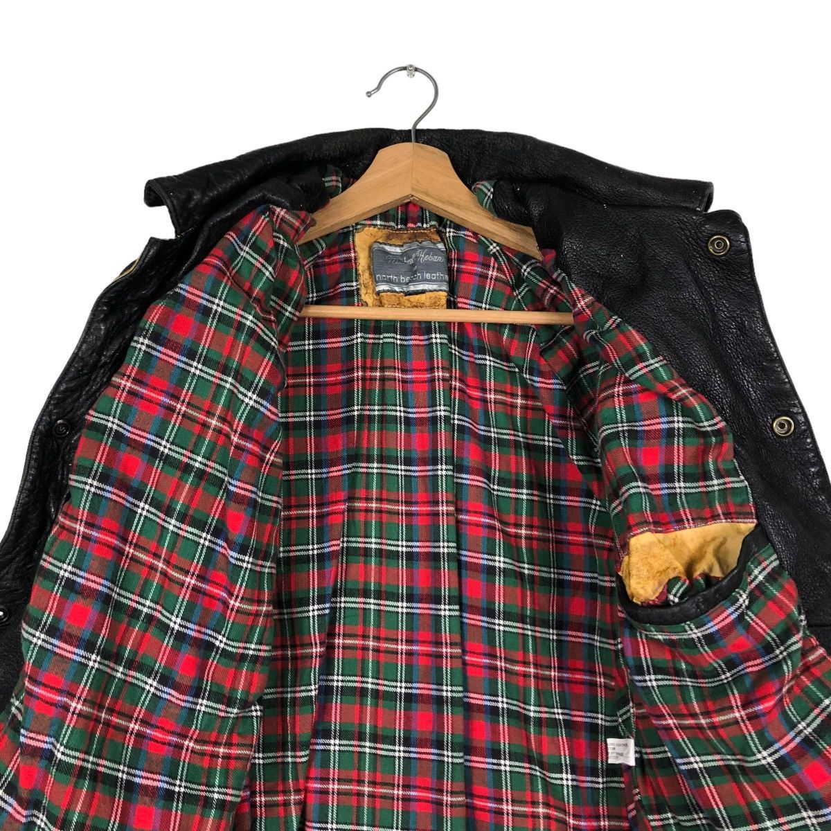 Japanese Brand 🔥VINTAGE LEATHER JACKET NORTH BEACH LEATHER ISSEY MIYAKE Size US S / EU 44-46 / 1 - 16 Thumbnail
