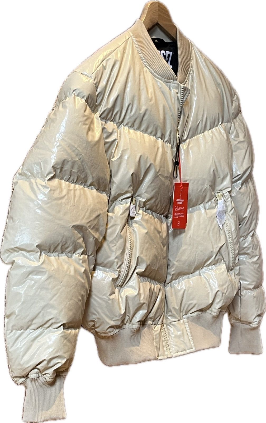 Diesel Diesel Sten Down Bomber Jacket Size US XL / EU 56 / 4 - 4 Thumbnail