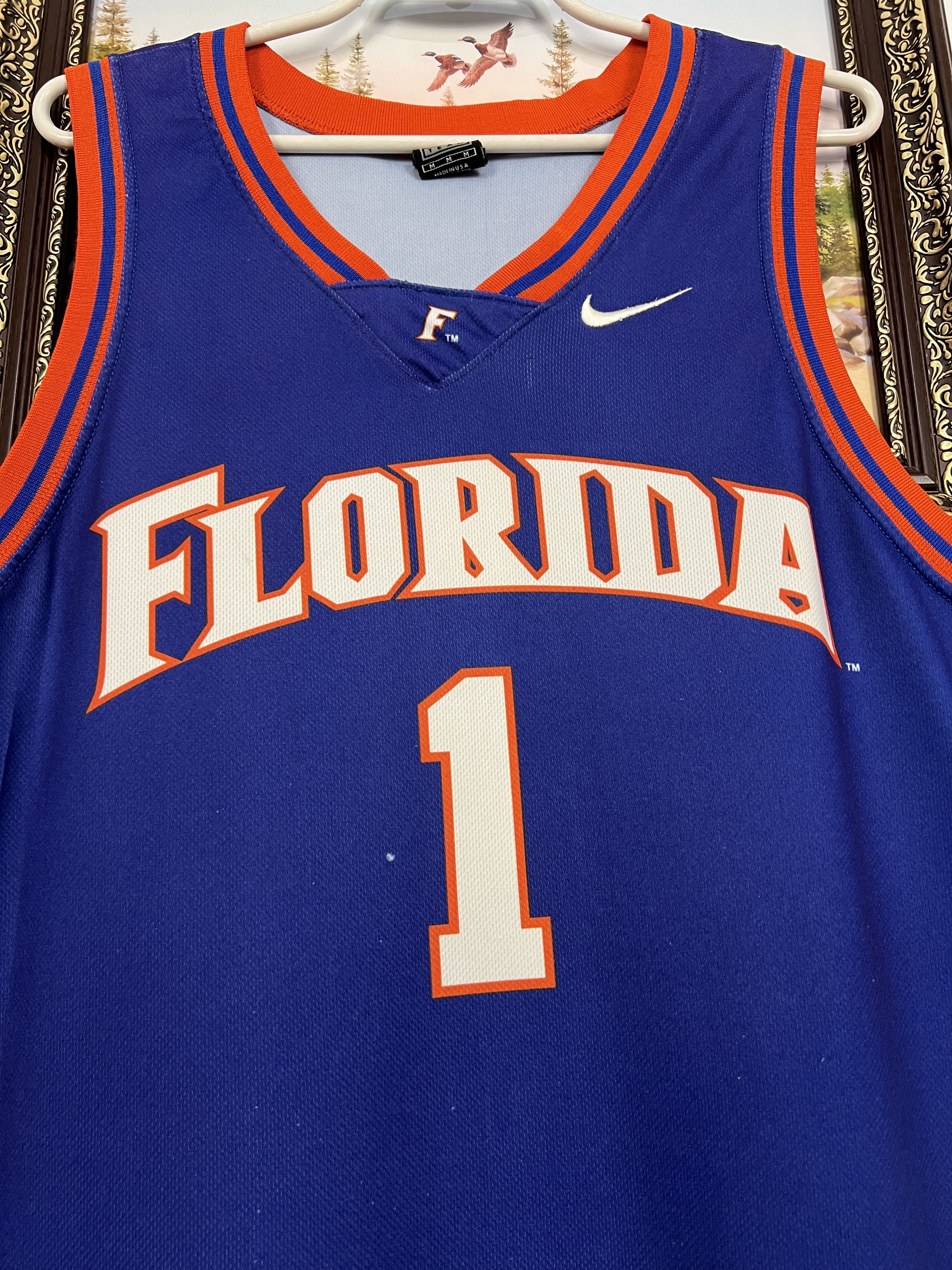 Nike Vintage 90's Nike Florida Gators Basketball Jersey Shirt Size US M / EU 48-50 / 2 - 3 Thumbnail