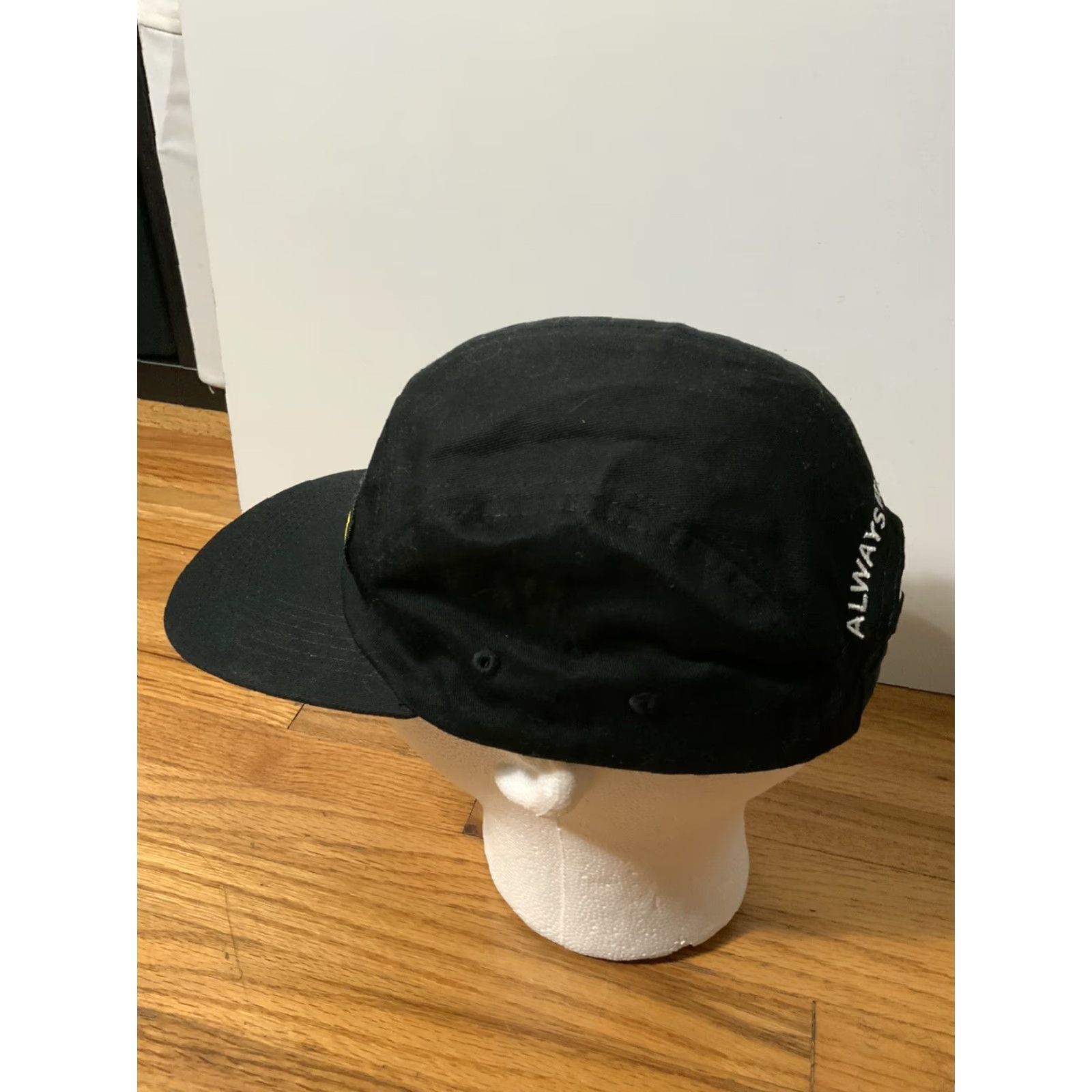 Vintage Lost LA Los Angeles Always Exploring TV Series History Black 5 Panel Hat Cap Size ONE SIZE - 5 Thumbnail