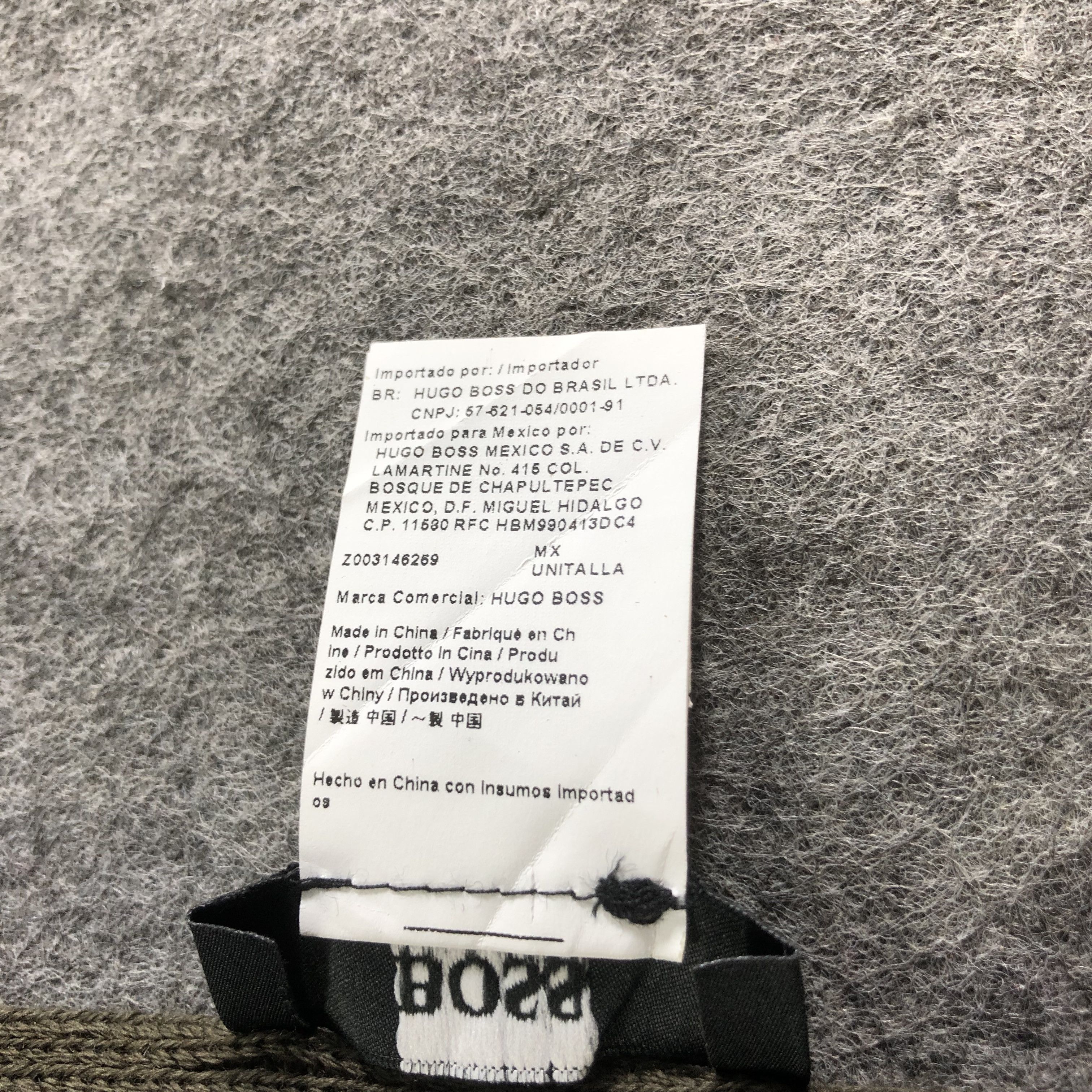 Hugo Boss Boss by Hugo Boss Stripes Knit Wool Scarf Muffler V1637 Size ONE SIZE - 7 Thumbnail