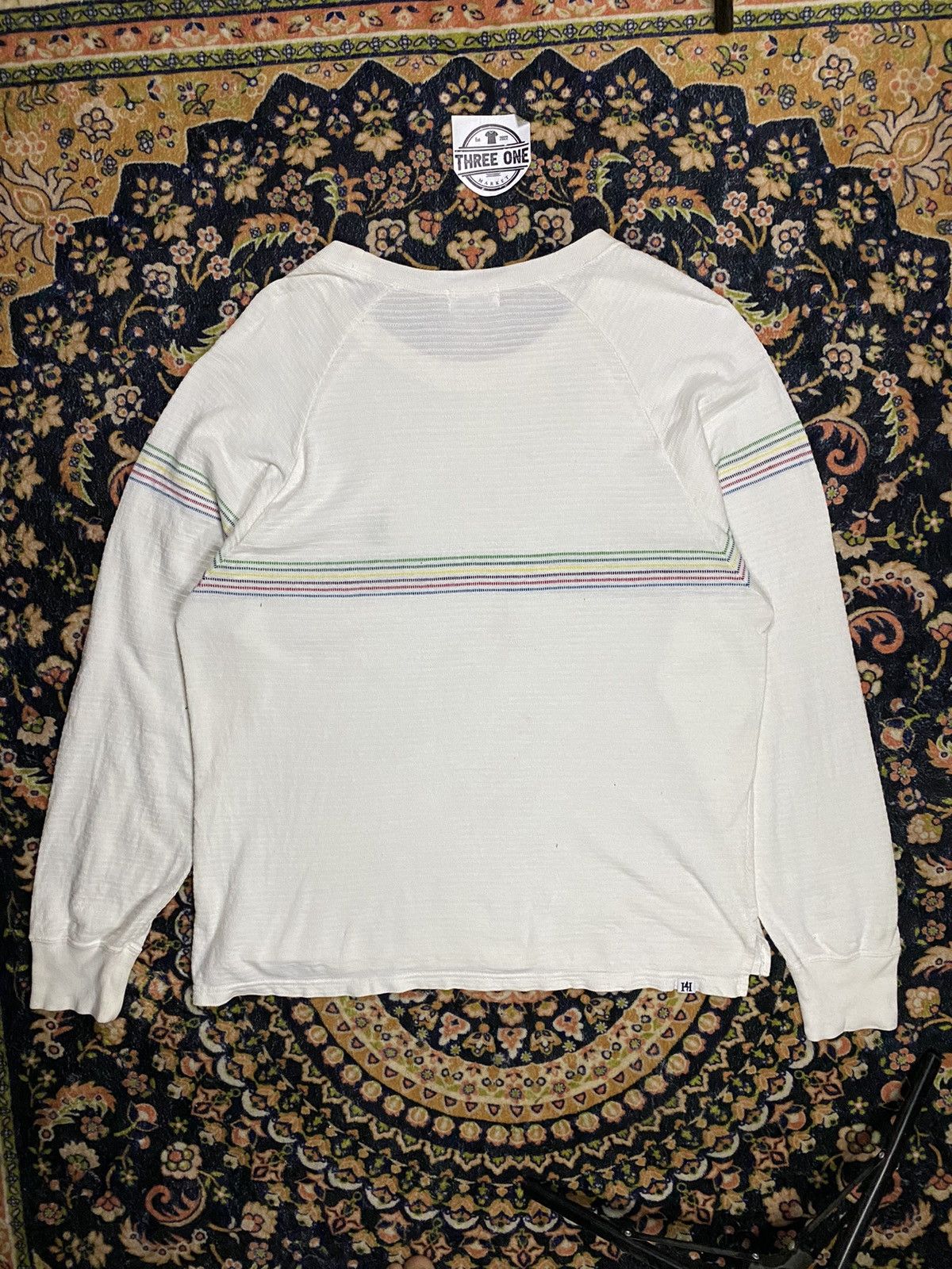 Hysteric Glamour Hysteric Glamour Stripe Panda Logo Longsleeve Size US L / EU 52-54 / 3 - 8 Thumbnail
