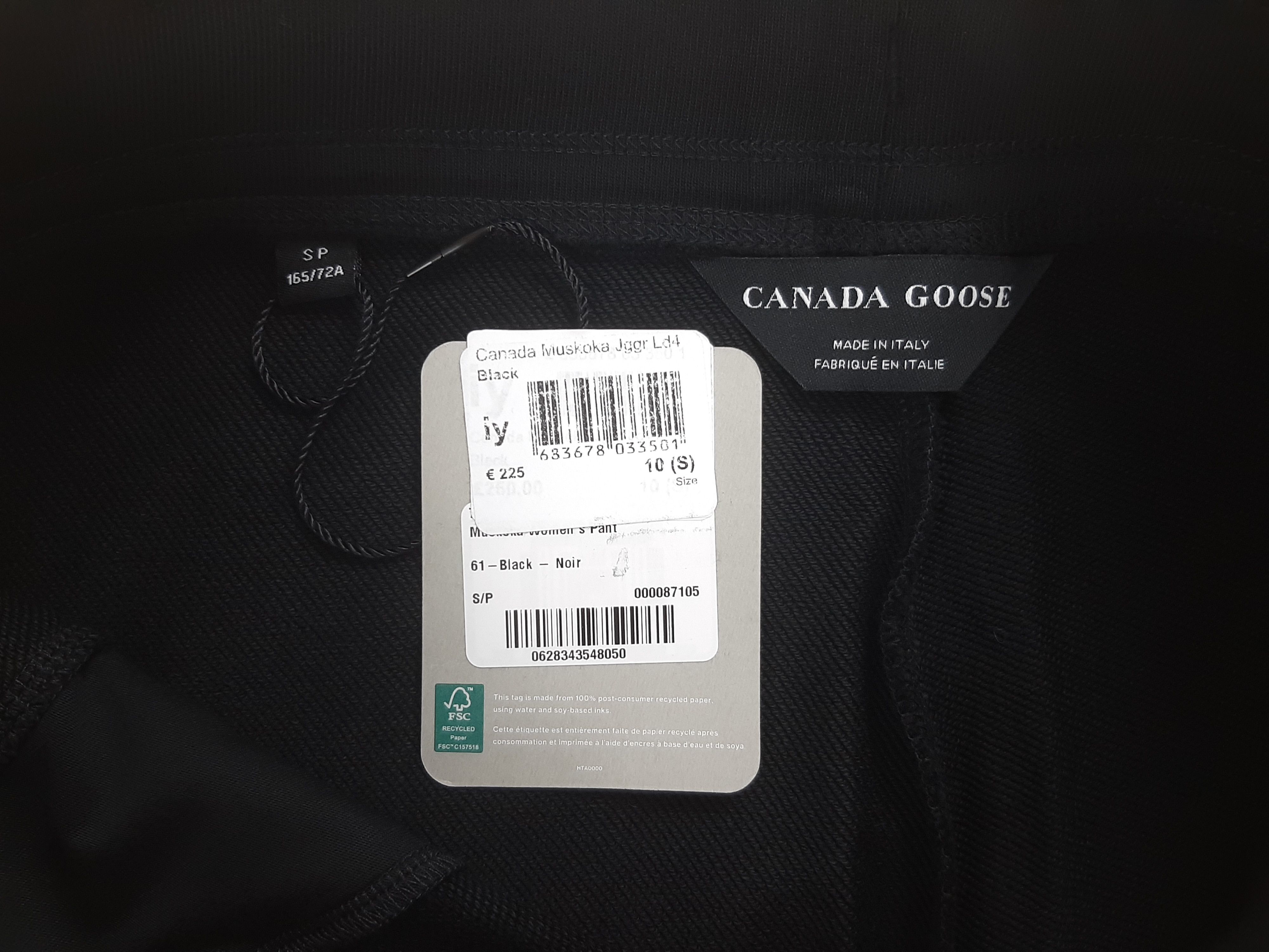 Canada Goose Canada Goose Muskoka Pant Black Women's Size S Sweatpants Size 25" / US 0 / IT 36 - 11 Thumbnail