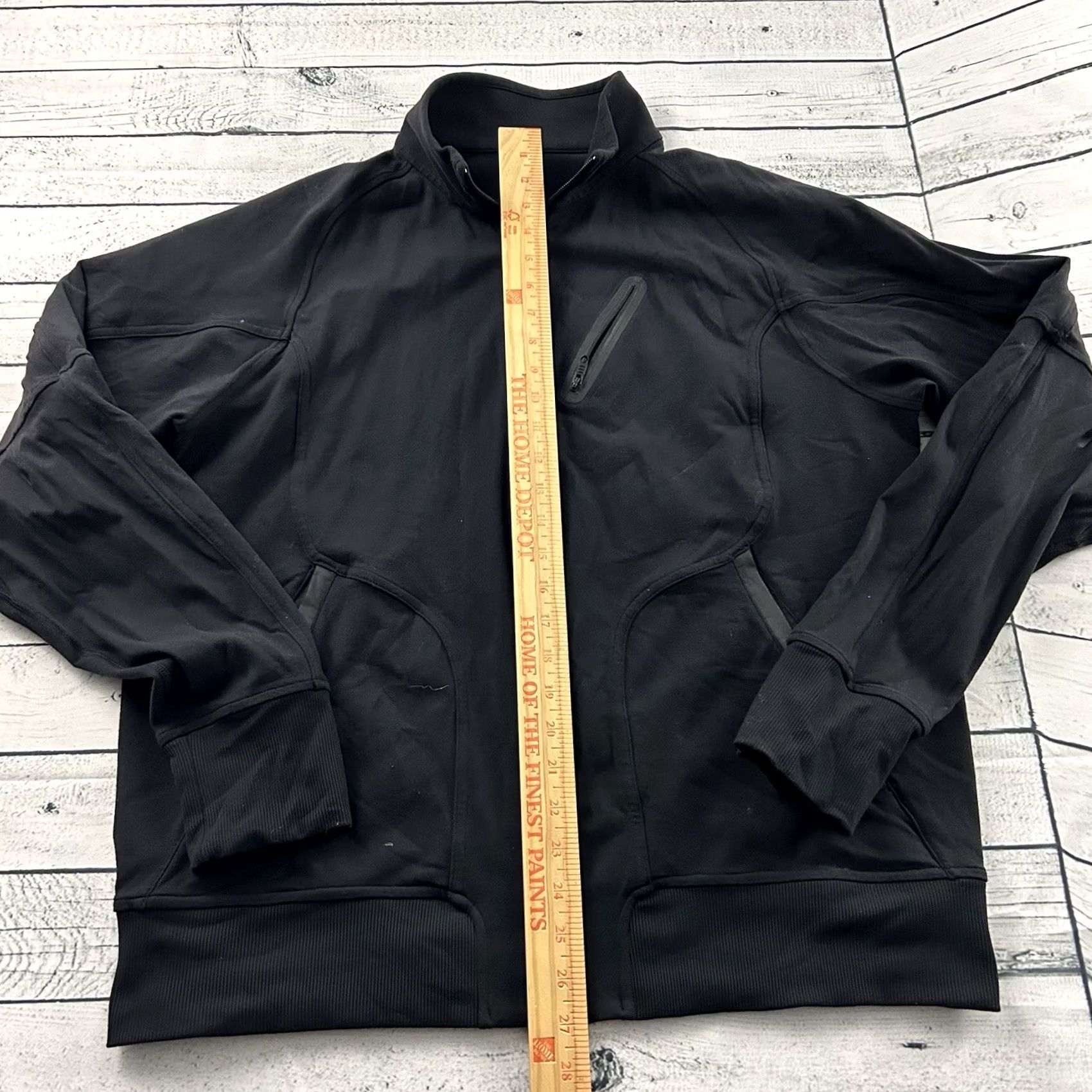 Lululemon Lululemon Full Zip Athletic Jacket Men XL Black Size US XL / EU 56 / 4 - 2 Thumbnail