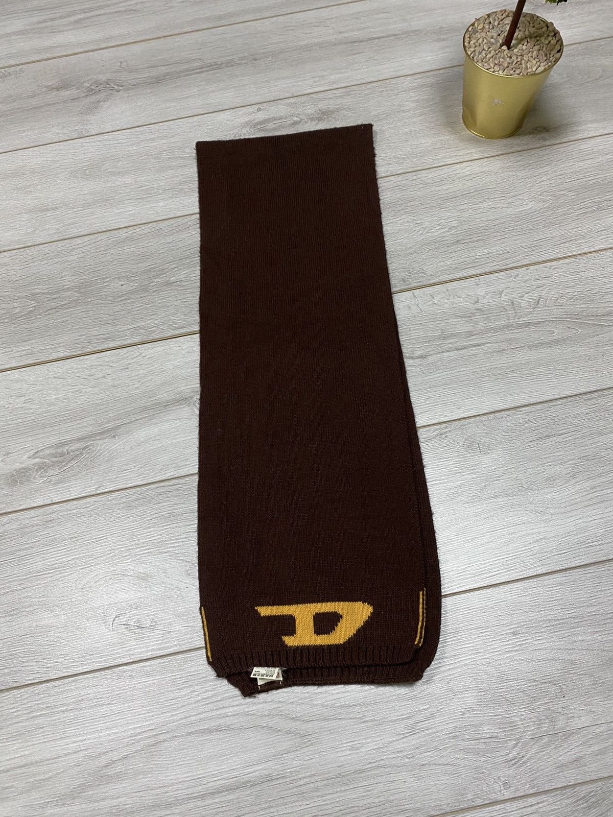 Diesel Diesel big D vintage scarf Italy Size ONE SIZE - 4 Thumbnail