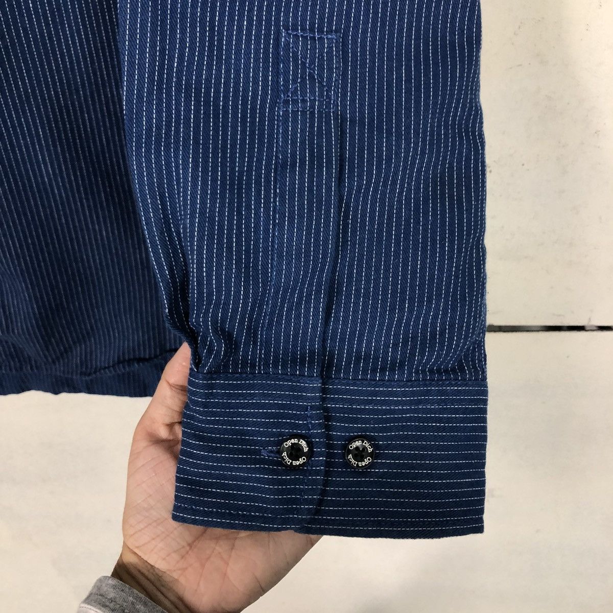 Japanese Brand Vintage Hickory Chore Striped Jacket Open Dich Size US L / EU 52-54 / 3 - 17 Thumbnail