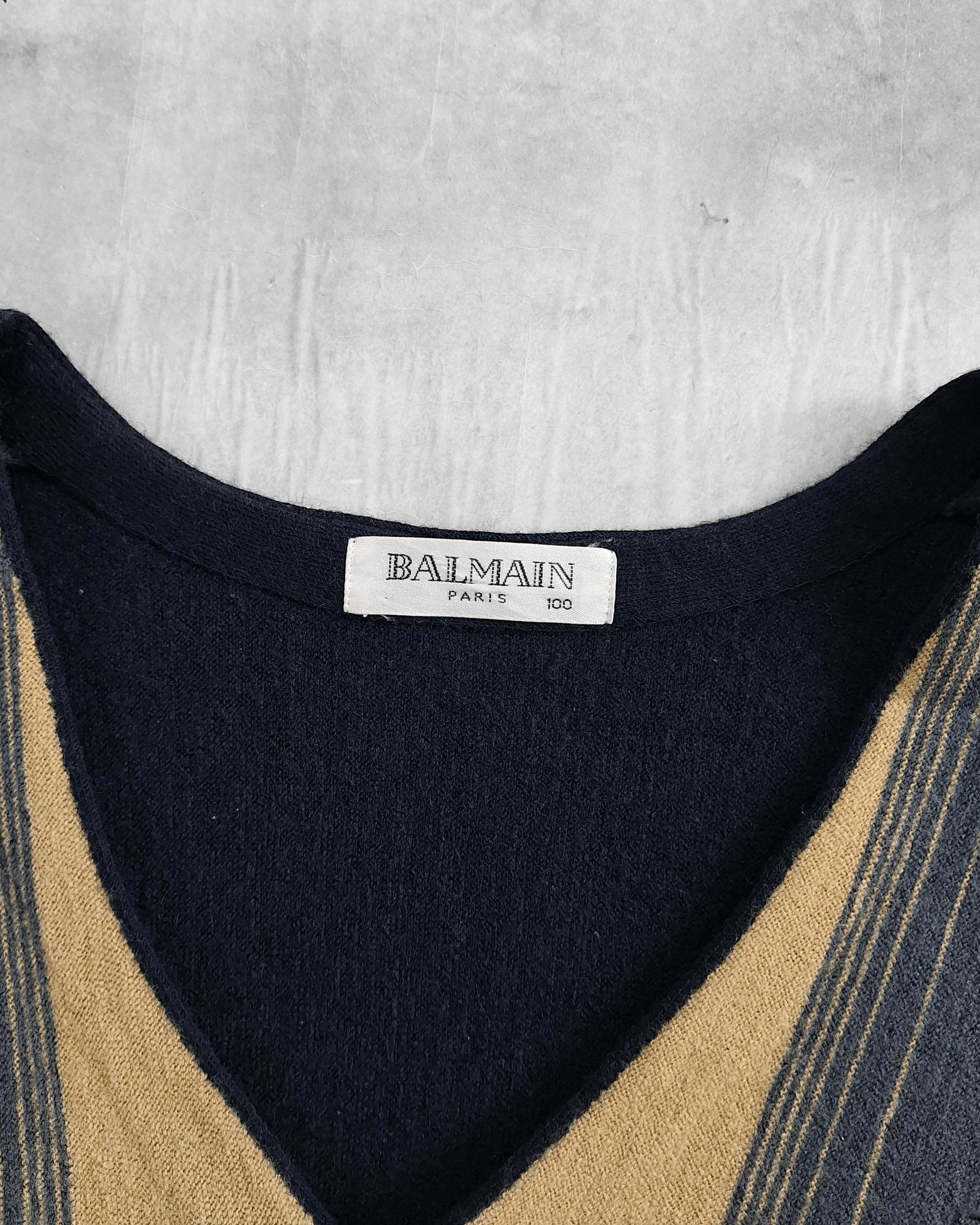 Balmain Vintage Balmain Cardigan Sweater Size L / US 10 / IT 46 - 7 Thumbnail