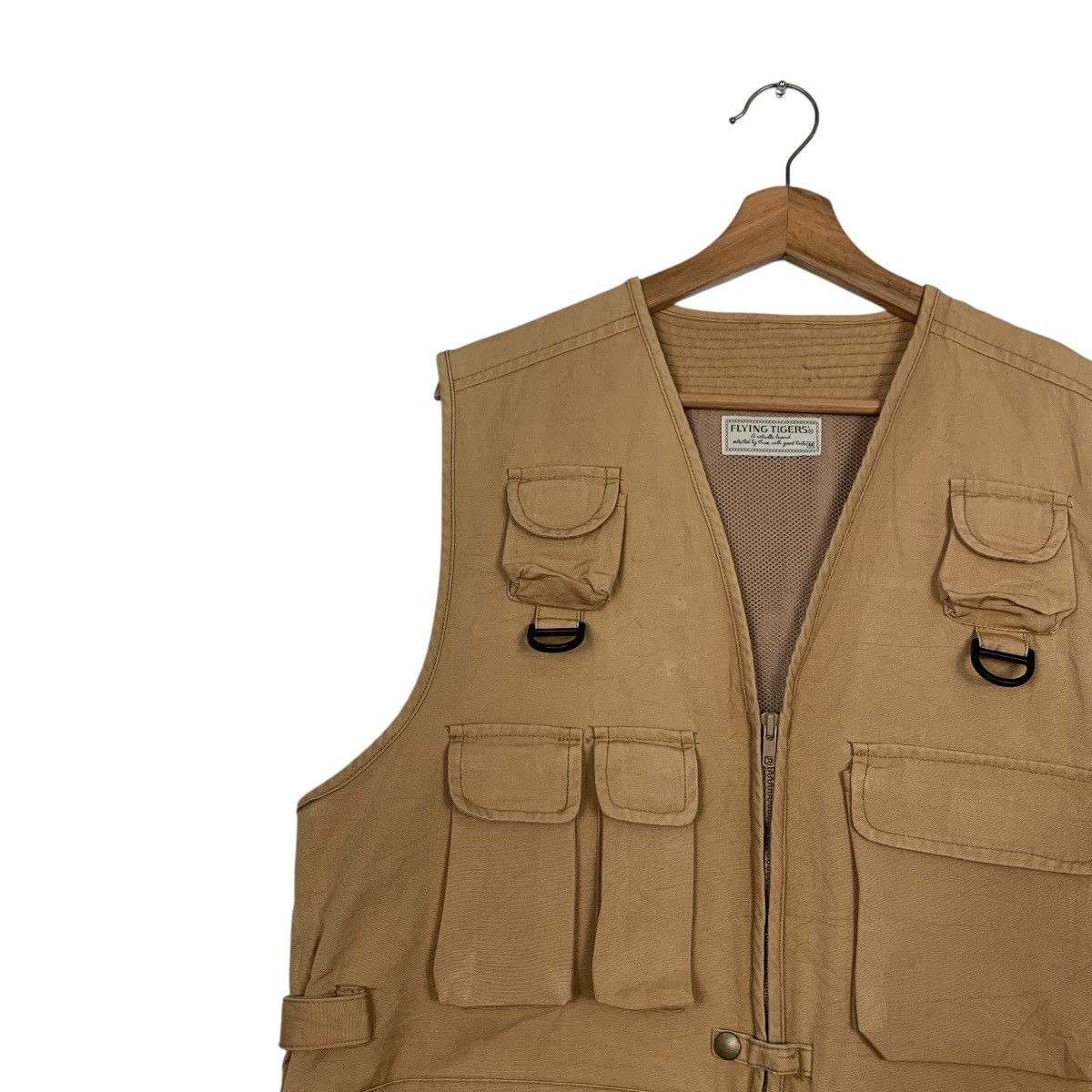 Vintage Vintage 90’s FLYING TIGERS Tactical Utility Vest #2824-C127 Size US M / EU 48-50 / 2 - 3 Thumbnail