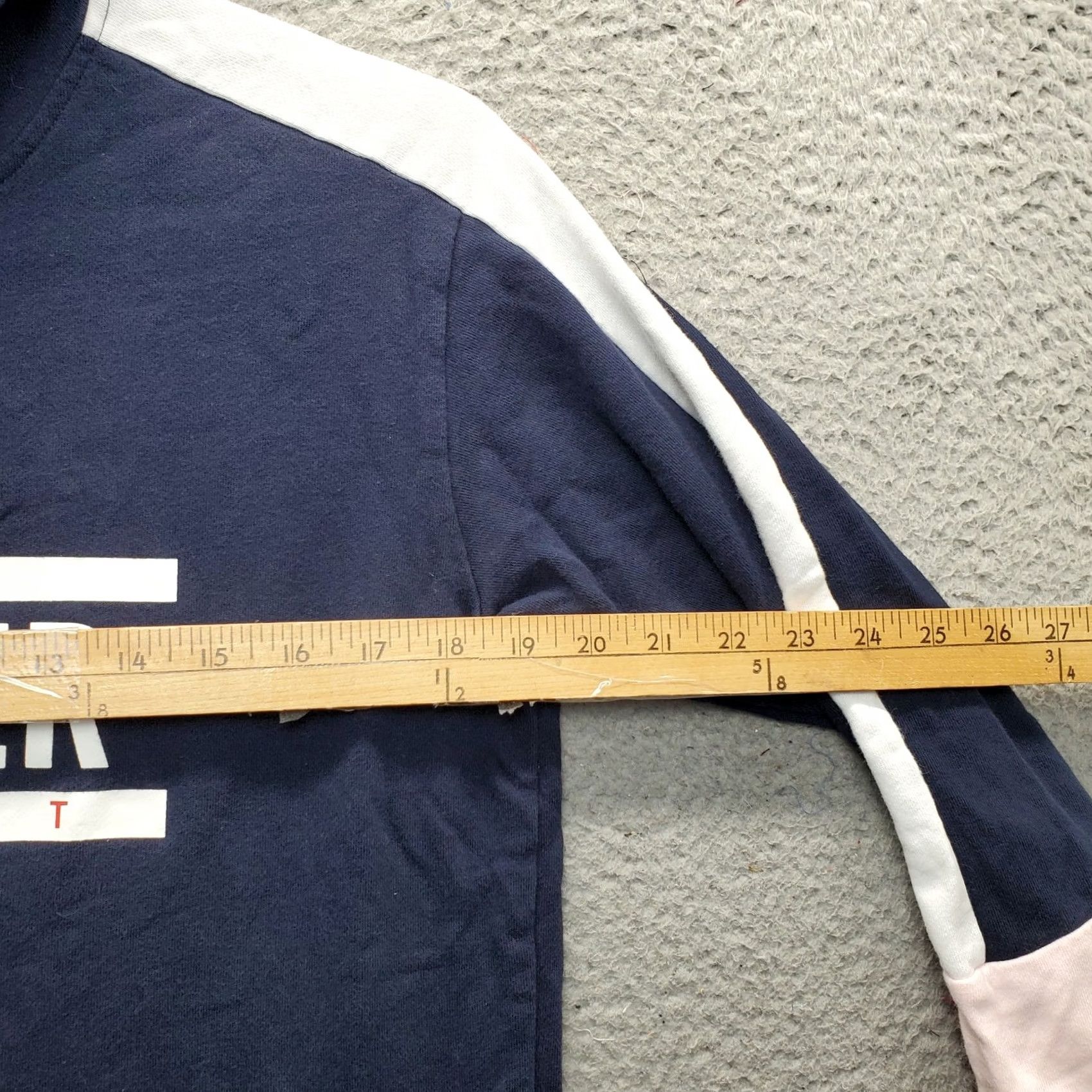 Tommy Hilfiger Tommy Hilfiger Hoodie Womens Small Multicolor Raglan Logo Pullover Shirt Womens Size S Color Multicolor Size S / US 4 / IT 40 - 4 Thumbnail