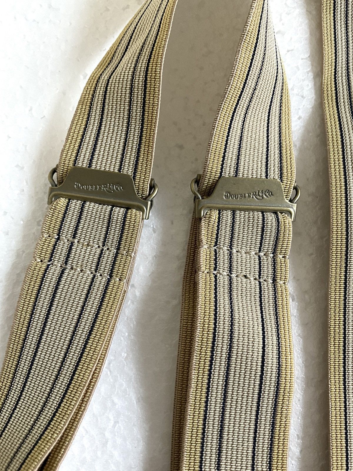 RRL Ralph Lauren RRL Double RL Warren Stretch Jaspe Braces Size ONE SIZE - 5 Thumbnail