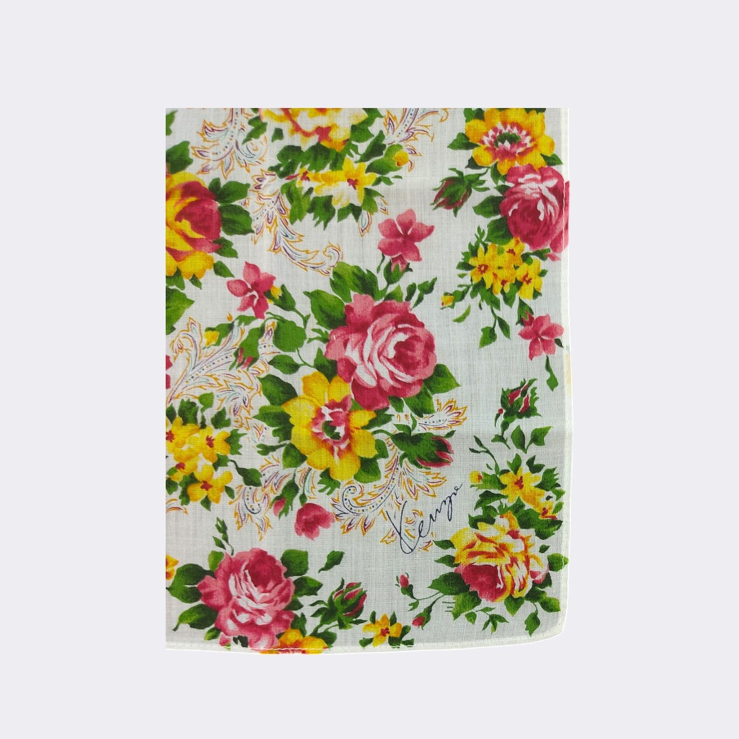 Kenzo Vintage Kenzo Handkerchief Neckerchief Bandana H091E Size ONE SIZE - 3 Thumbnail