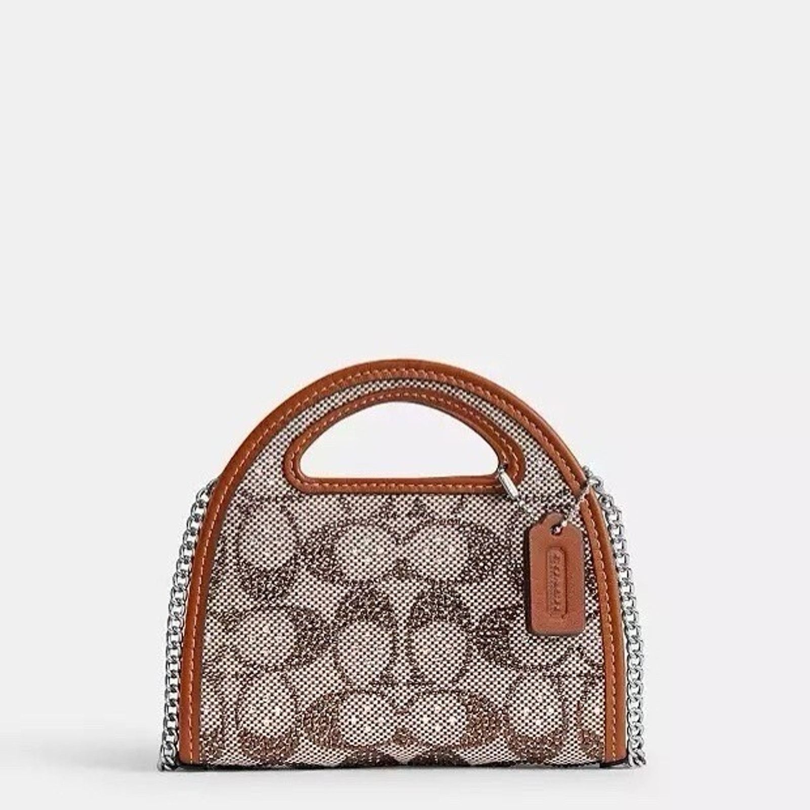 Coach NWT Limited Coach Card Case Crystal Signature Jacquard CX243 Size ONE SIZE - 7 Thumbnail